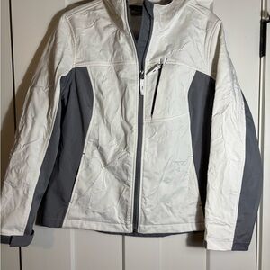 Free Tech Arctic White‎ Jacket Size Large